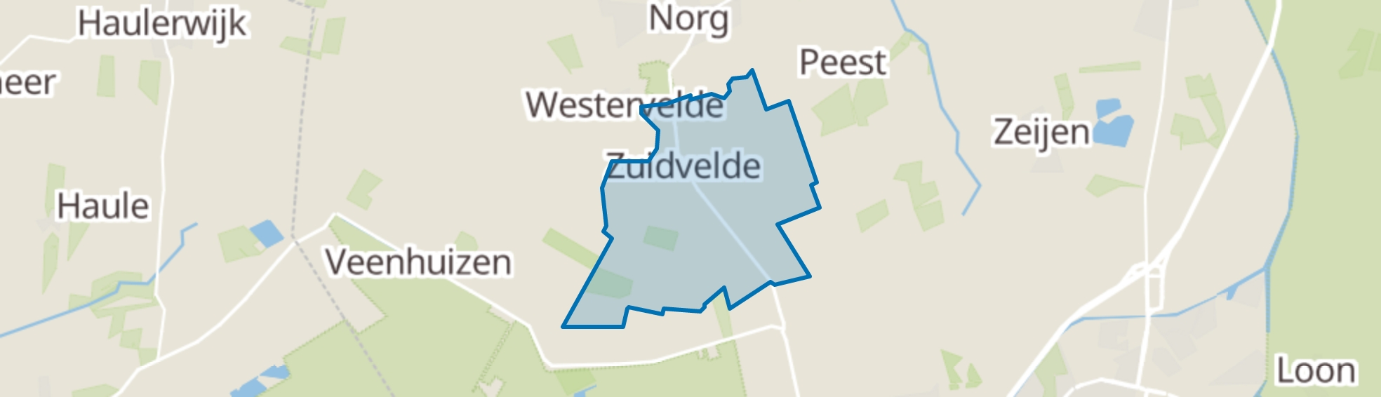 Zuidvelde map