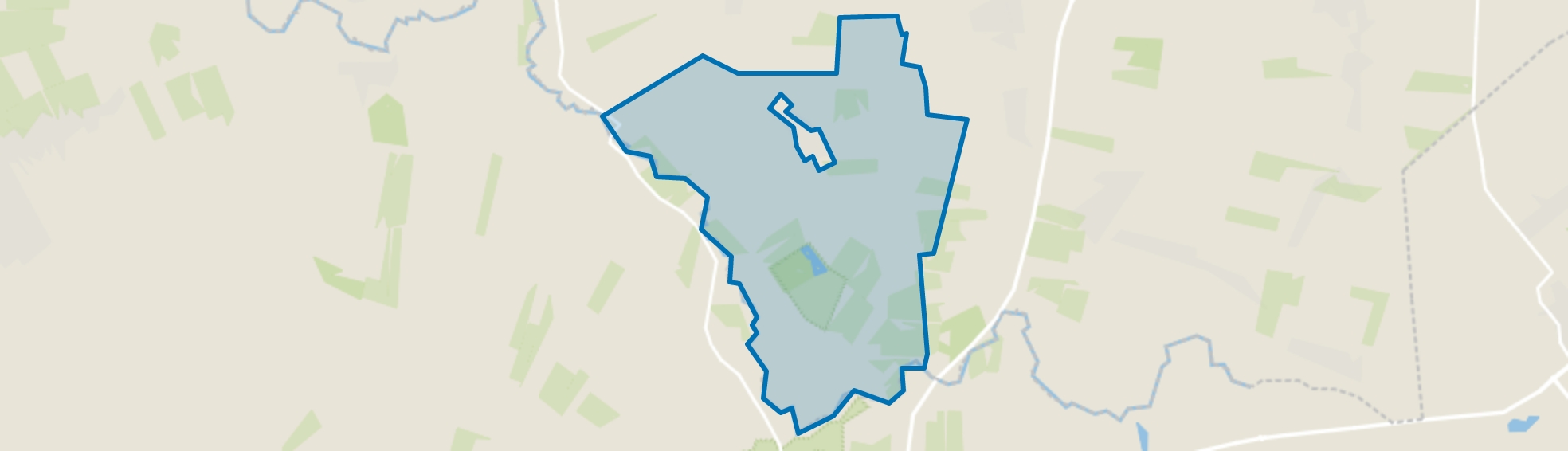Verspreide huizen Fort, Zuidwolde (DR) map