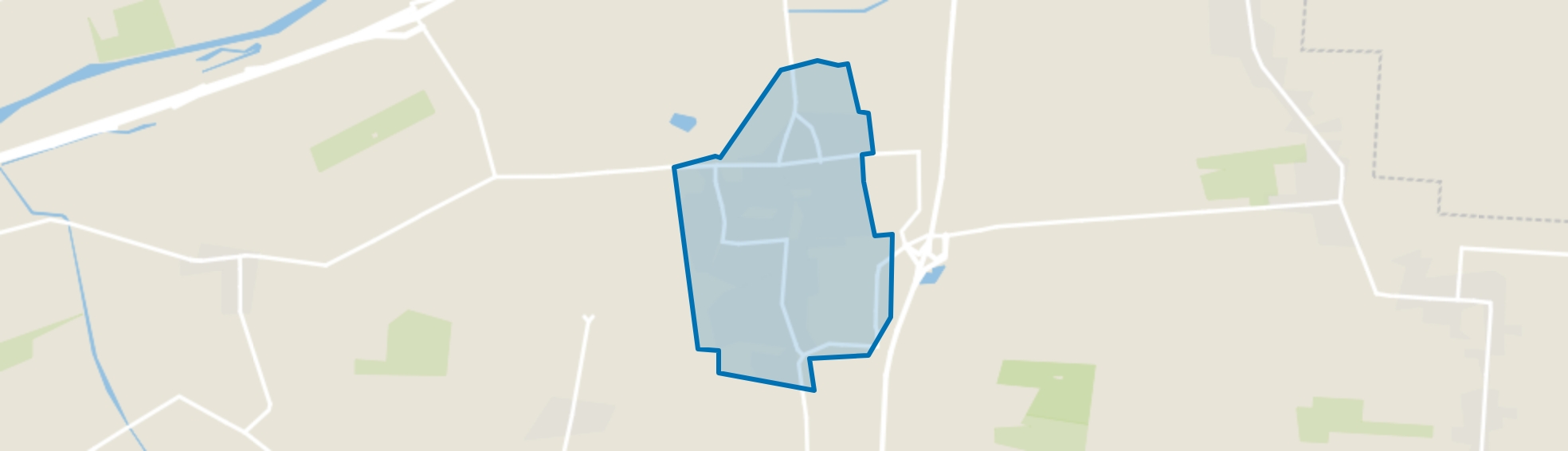Zuidwolde kern, Zuidwolde (DR) map