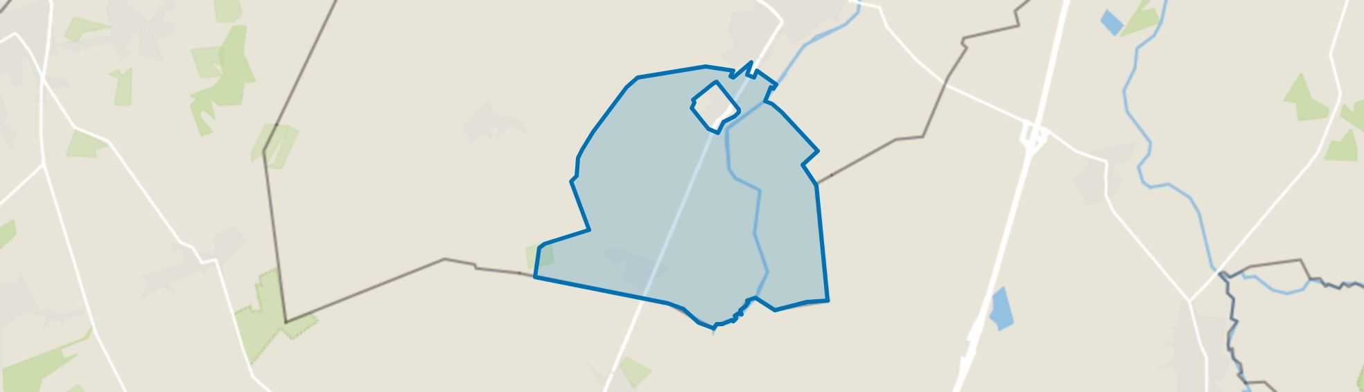 Verspreide huizen Wernhout, Zundert map