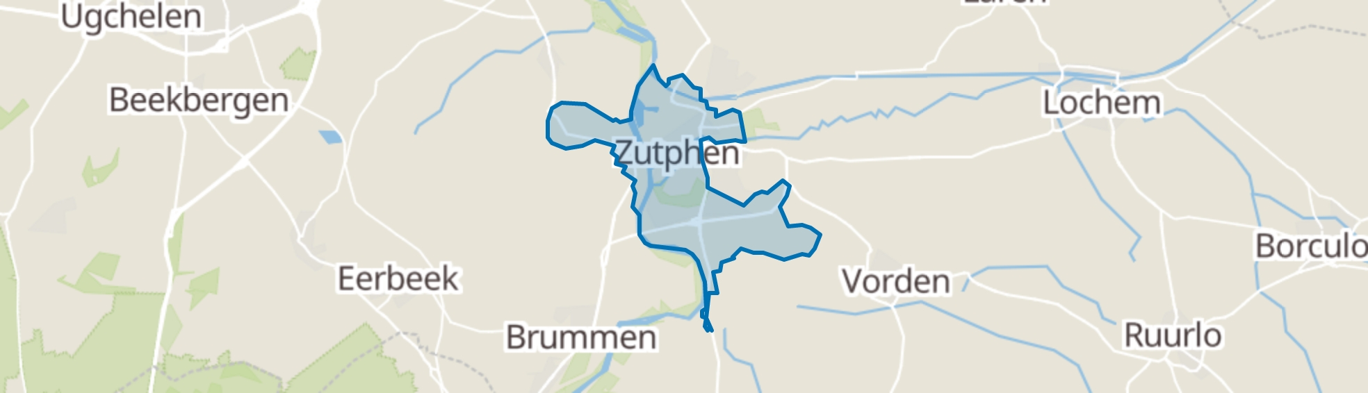 Zutphen map