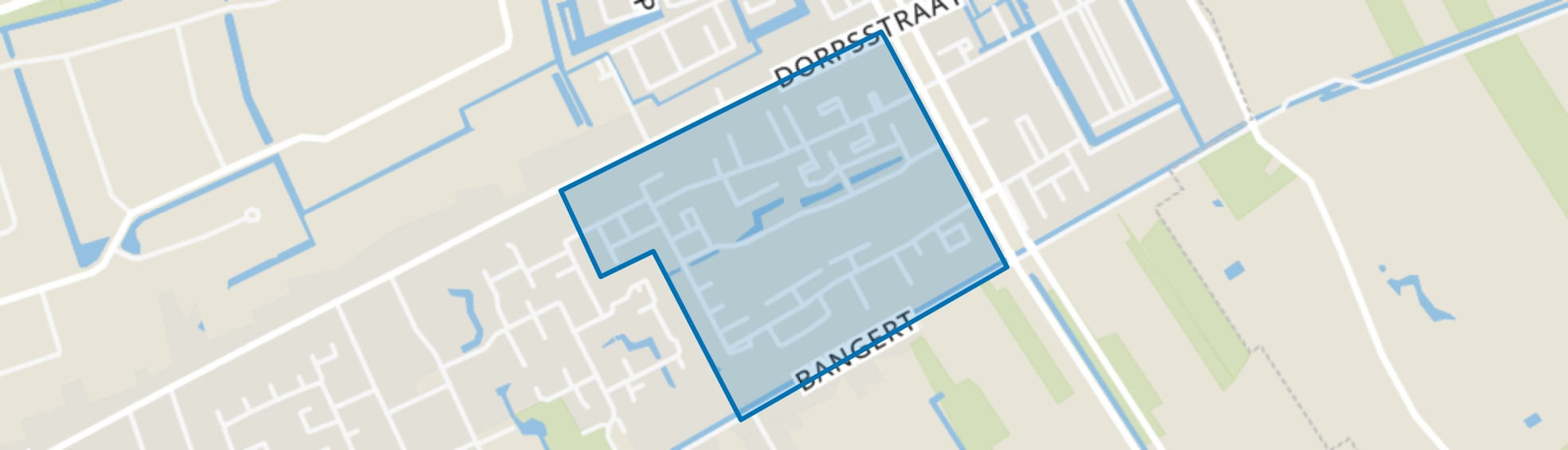 Bangert en Oosterpolder - Buurt 35 03, Zwaag map