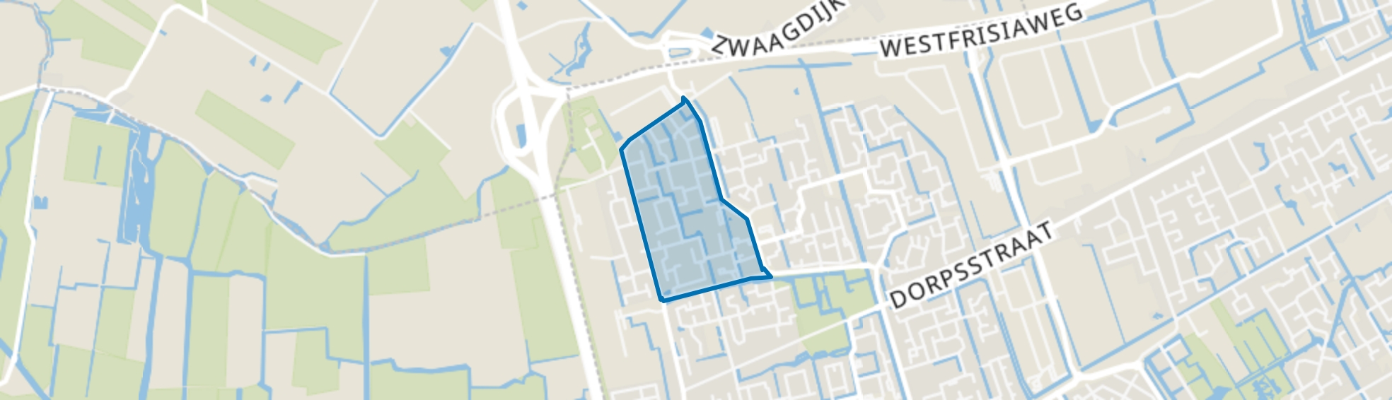 Risdam-Noord - Buurt 21 04, Zwaag map