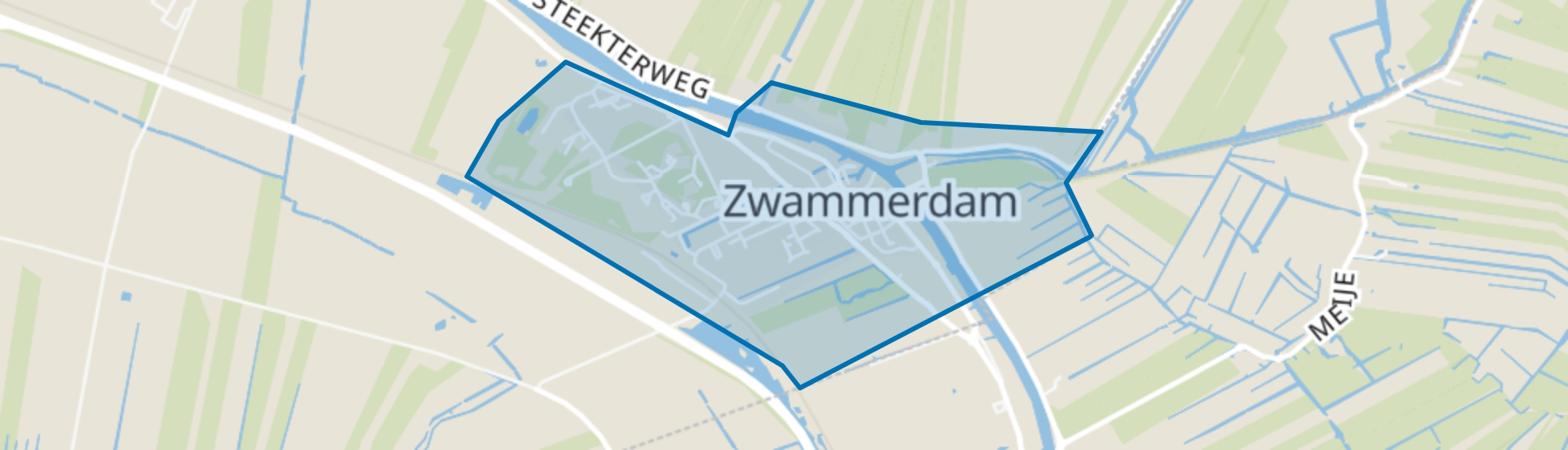 Zwammerdam map