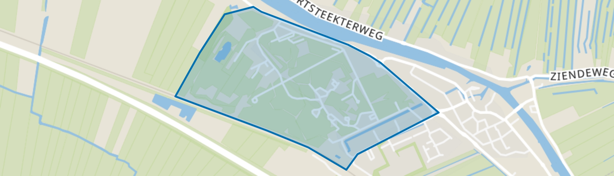 Hooge Burch, Zwammerdam map