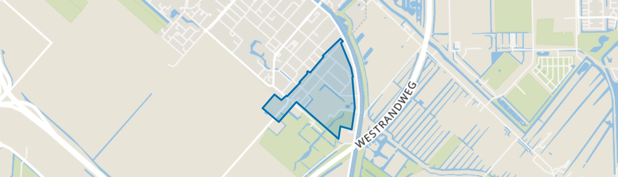 Zwanenburg Oost, Zwanenburg map