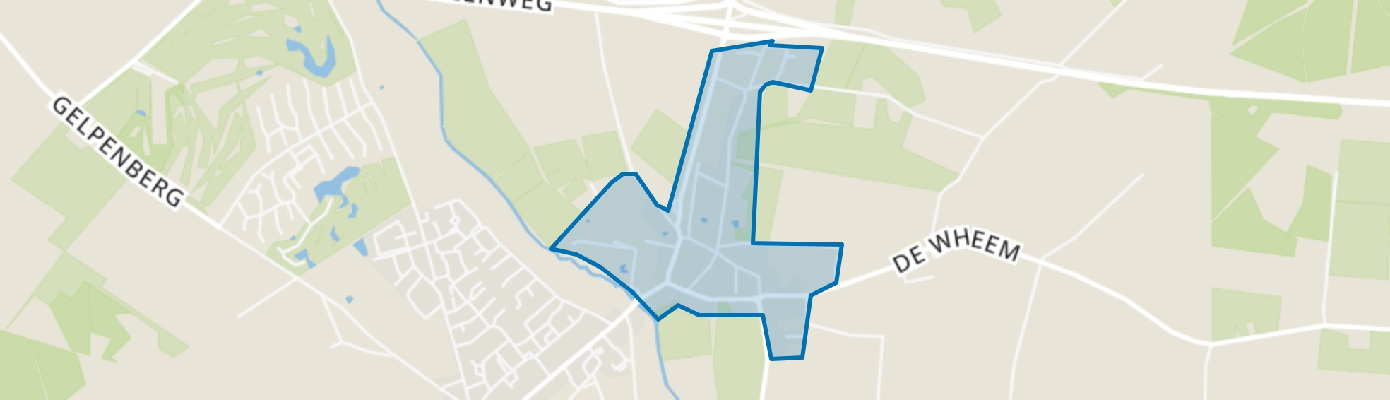 Zweeloo, Zweeloo map