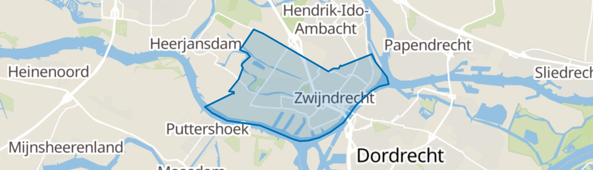 Zwijndrecht map