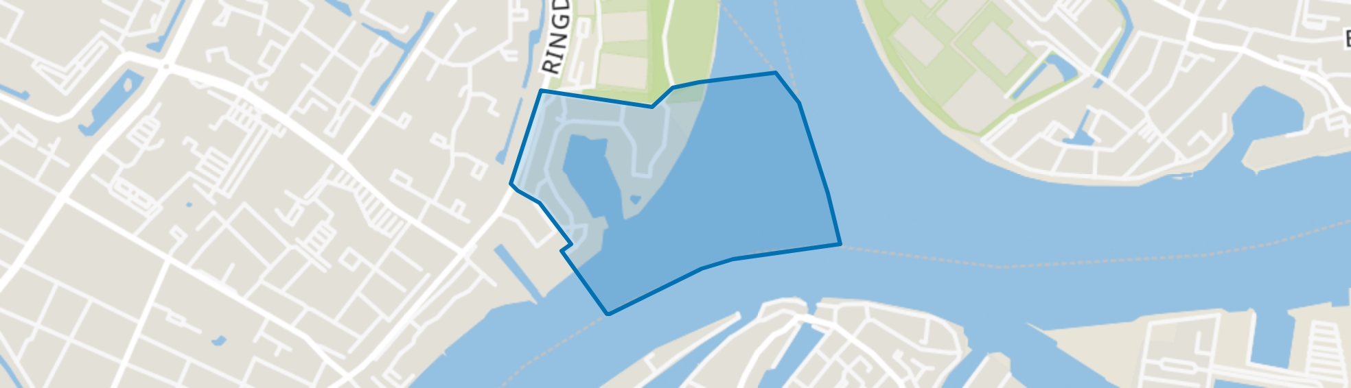 Balkengat, Zwijndrecht map