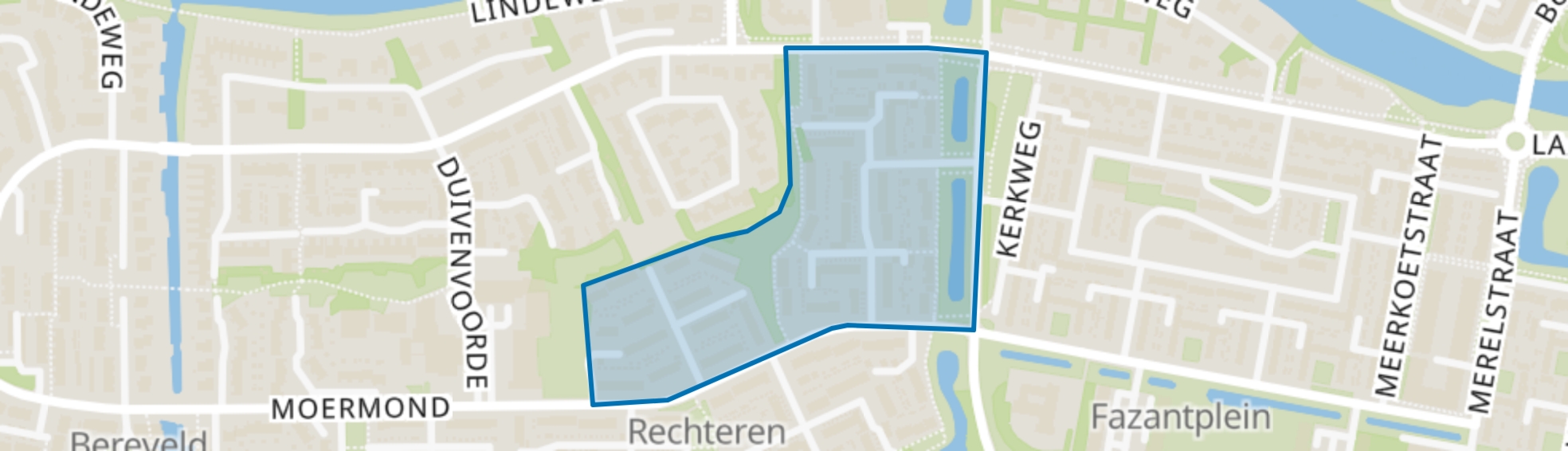 Boshuizen - Rechteren, Zwijndrecht map