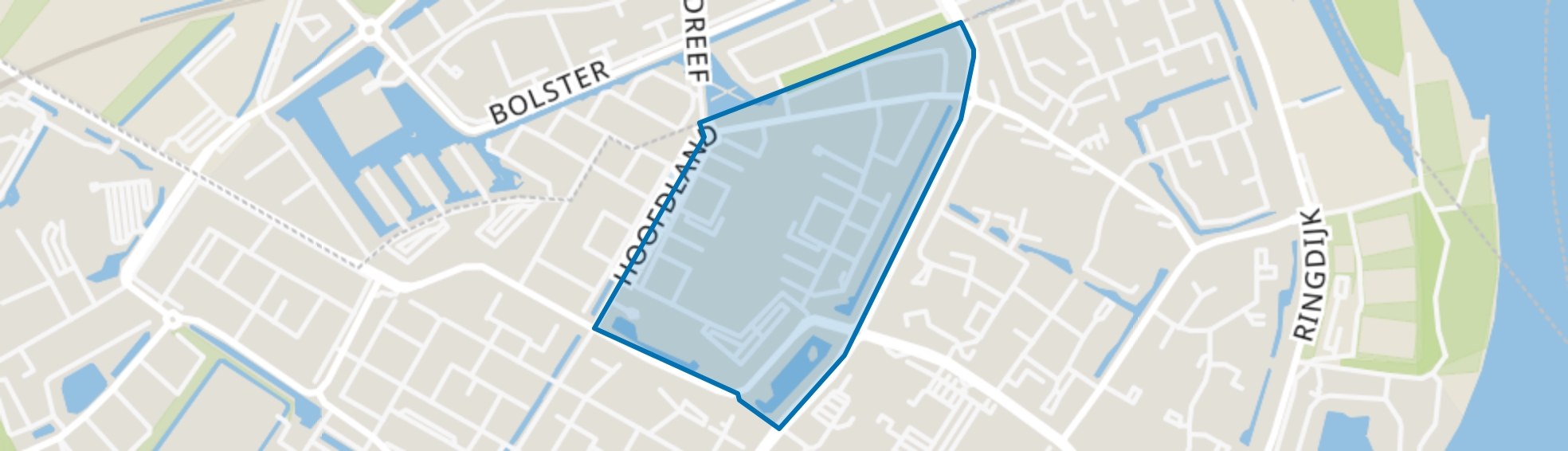 De Were en omgeving, Zwijndrecht map