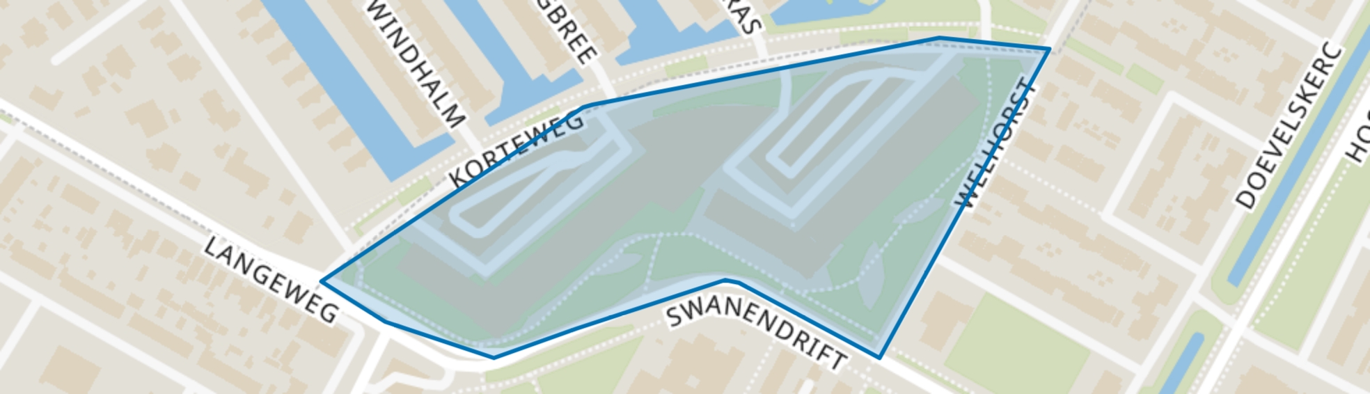 Eem- en Zonnestein, Zwijndrecht map