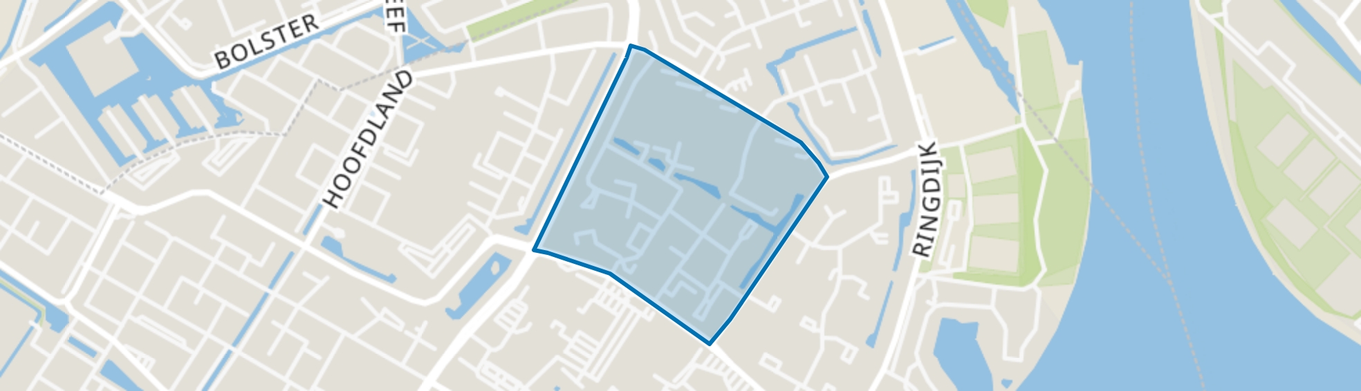 Europesebuurt, Zwijndrecht map