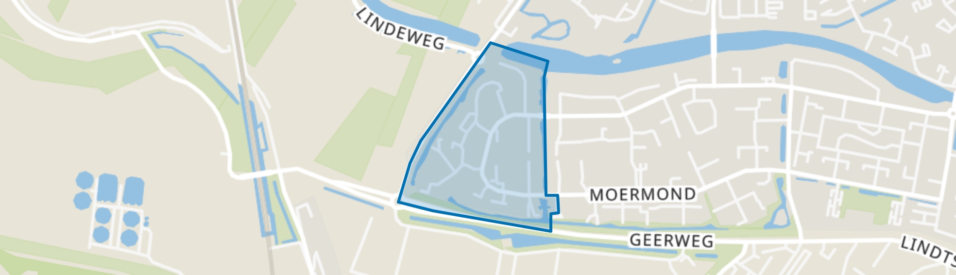 Hilverbeek en omgeving, Zwijndrecht map