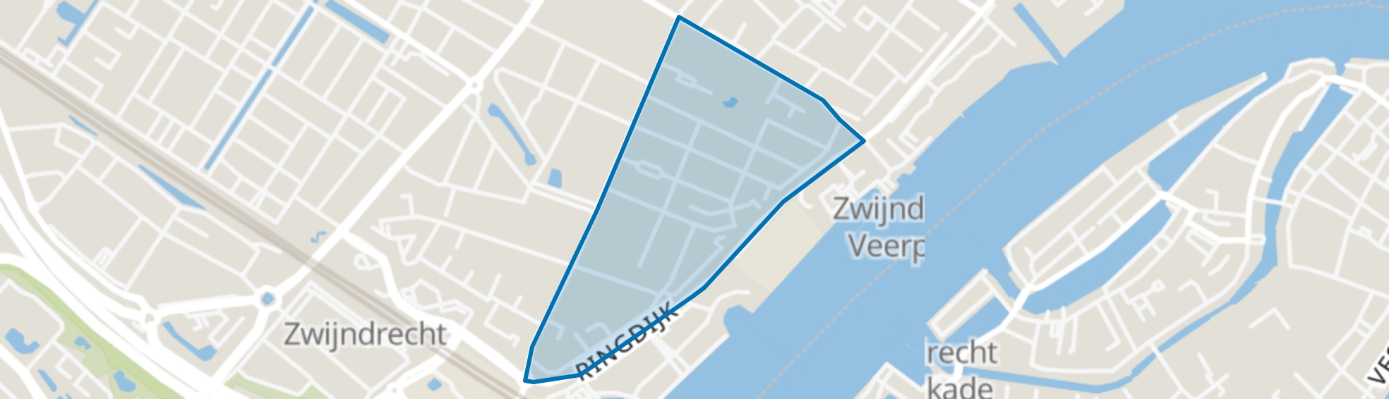 Juliandorp, Zwijndrecht map