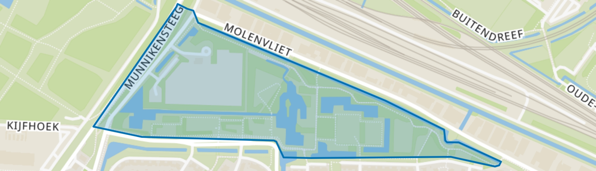Park Molenvliet, Zwijndrecht map