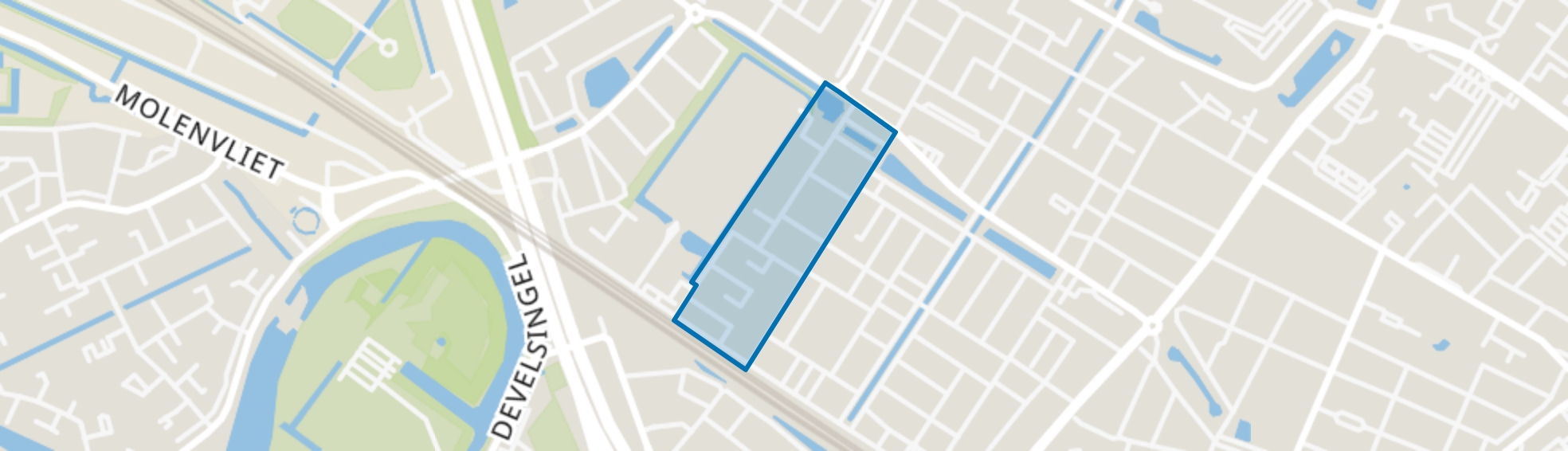 Planetenbuurt, Zwijndrecht map