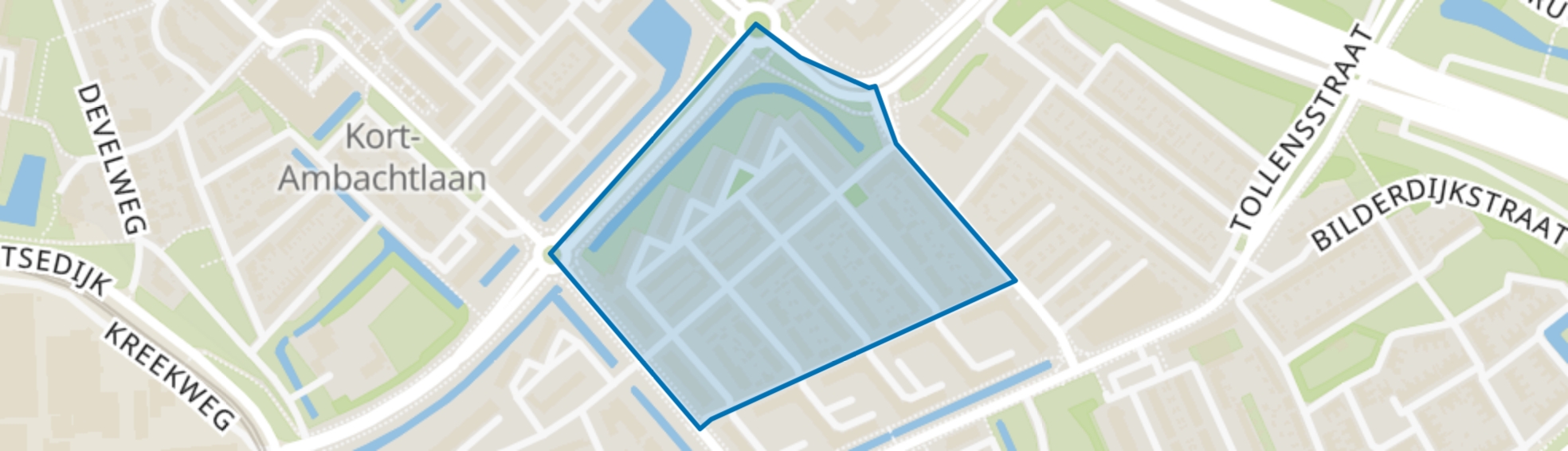 Zeeheldenbuurt, Zwijndrecht map