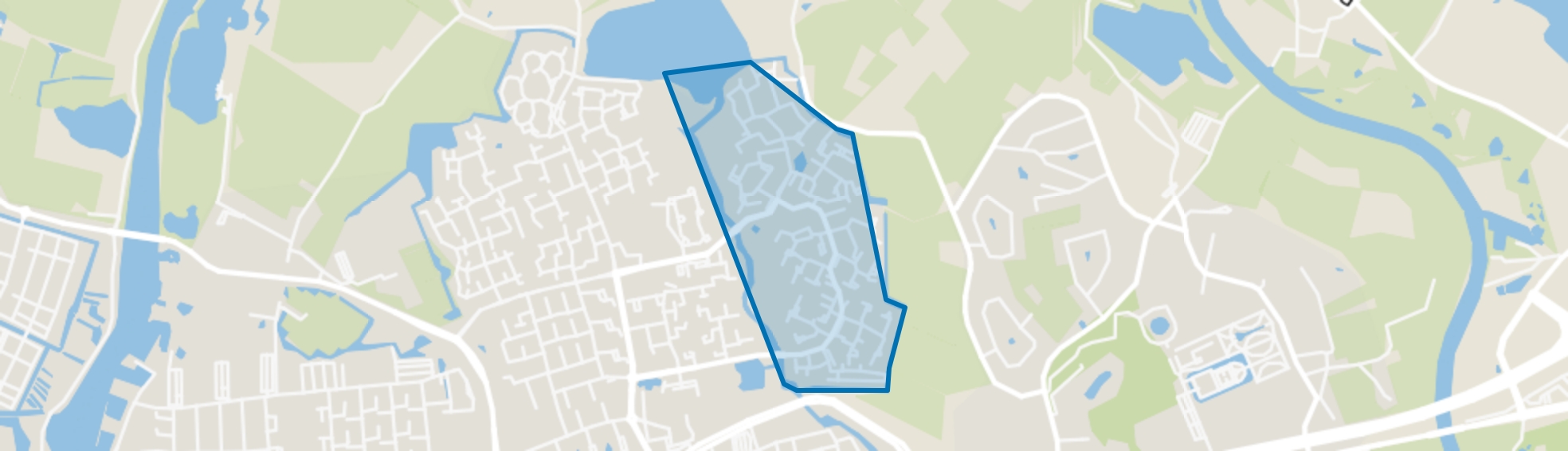 Aa-landen-Oost, Zwolle map