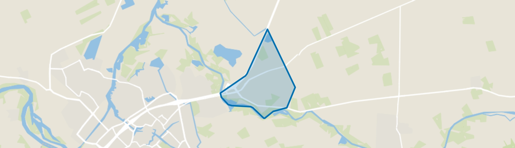 Bedrijventerrein Hessenpoort, Zwolle map