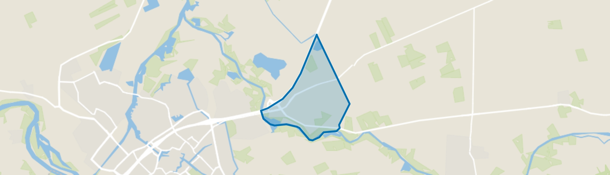 Bedrijventerrein Hessenpoort, Zwolle map