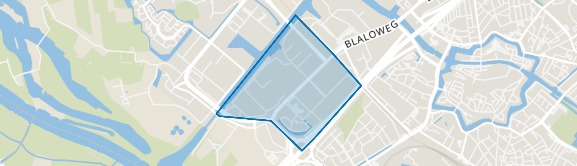 Bedrijventerrein Voorst-B, Zwolle map