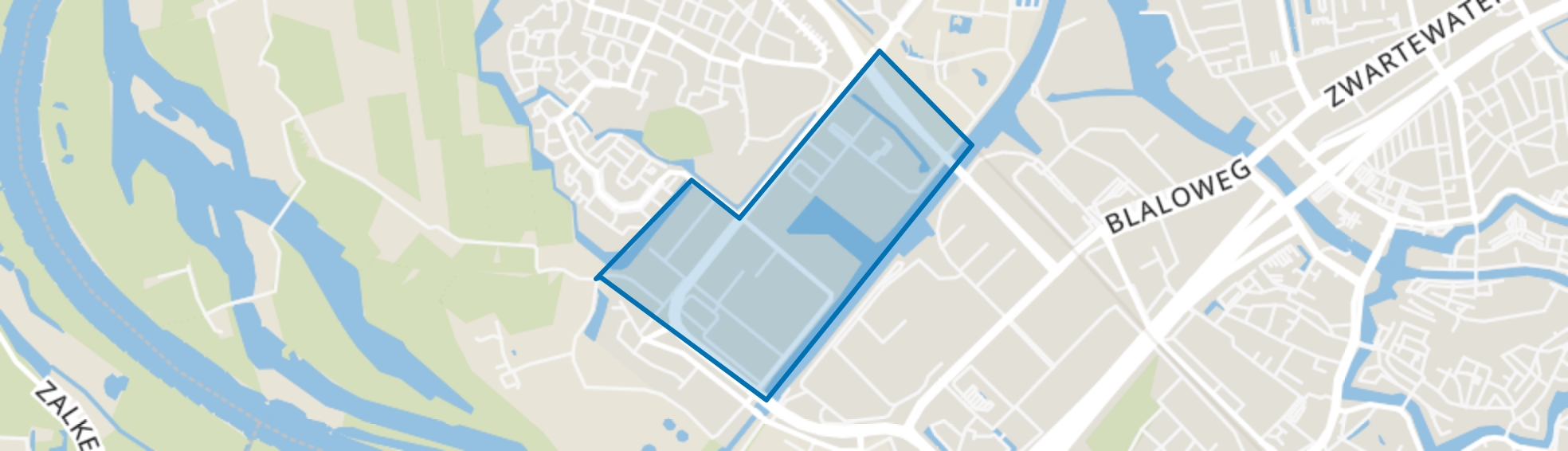 Bedrijventerrein Voorst-C, Zwolle map