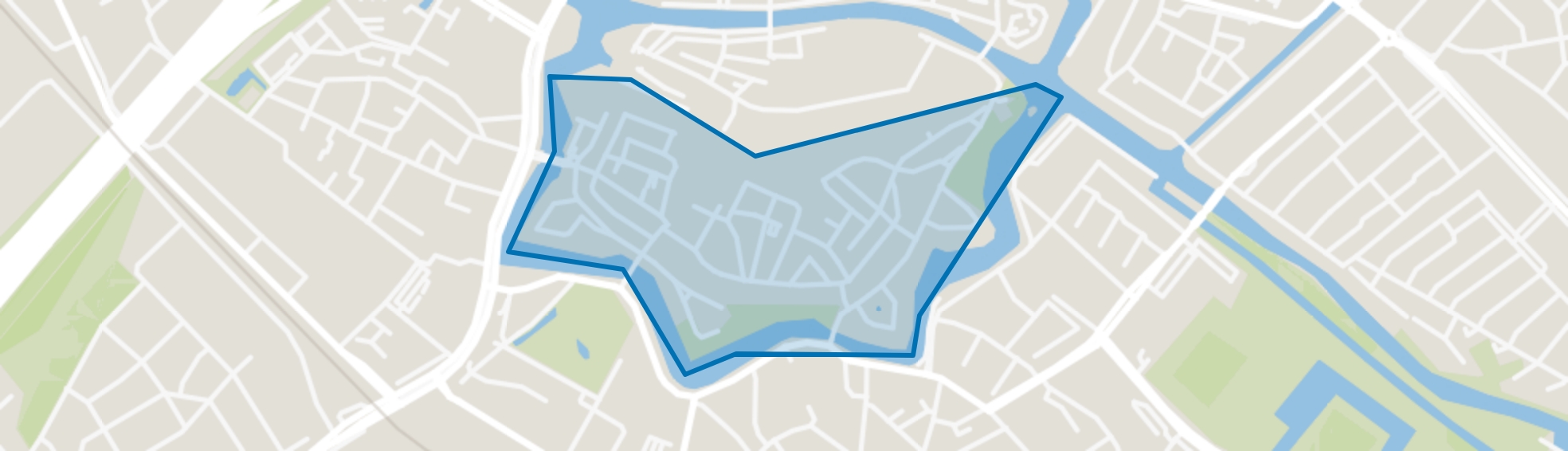 Binnenstad-Zuid, Zwolle map