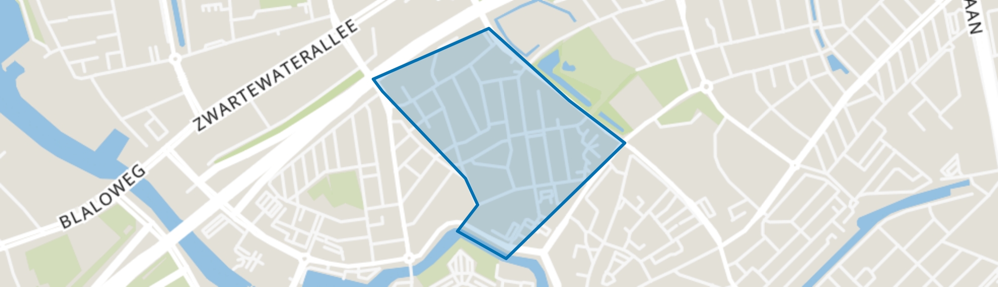 Bollebieste, Zwolle map
