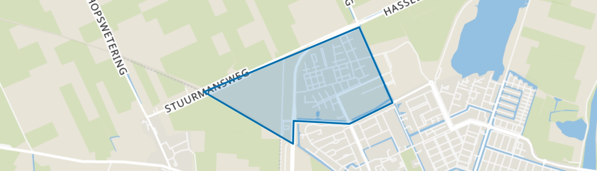 Breecamp, Zwolle map