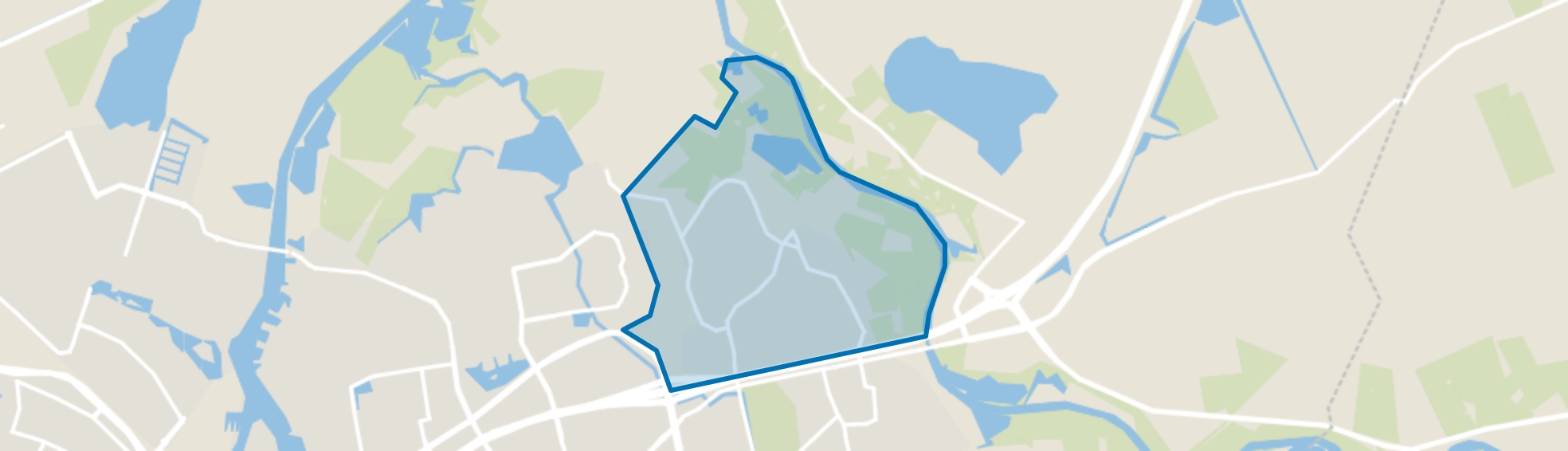 Brinkhoek, Zwolle map