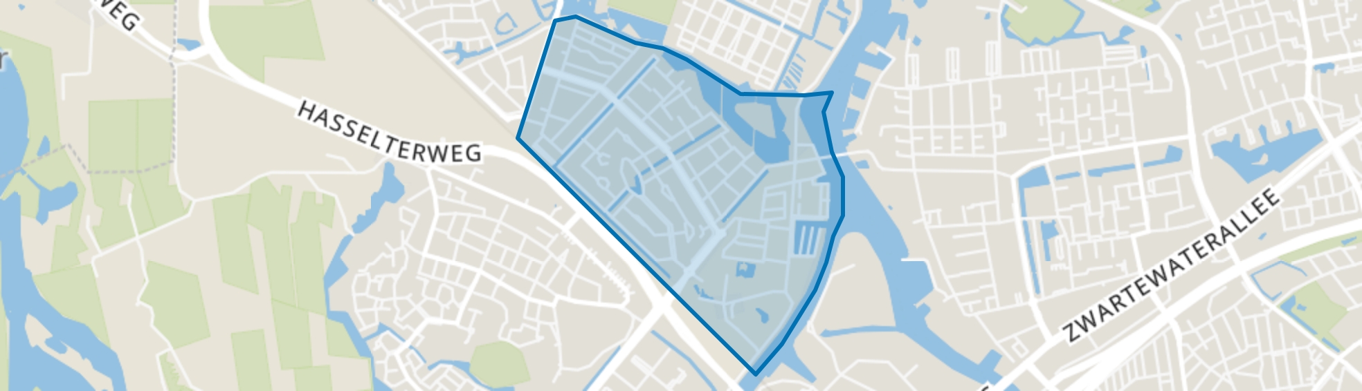 Frankhuis, Zwolle map