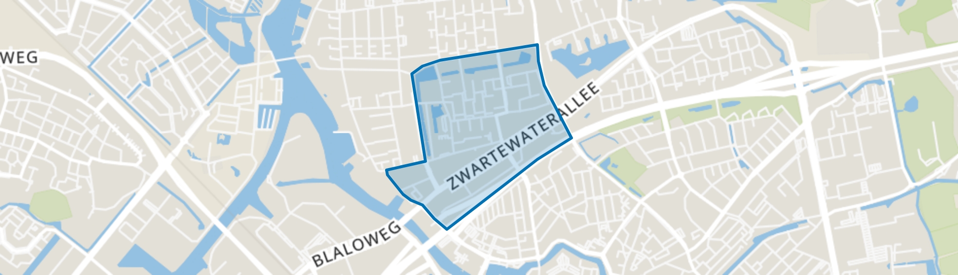 Holtenbroek IV, Zwolle map