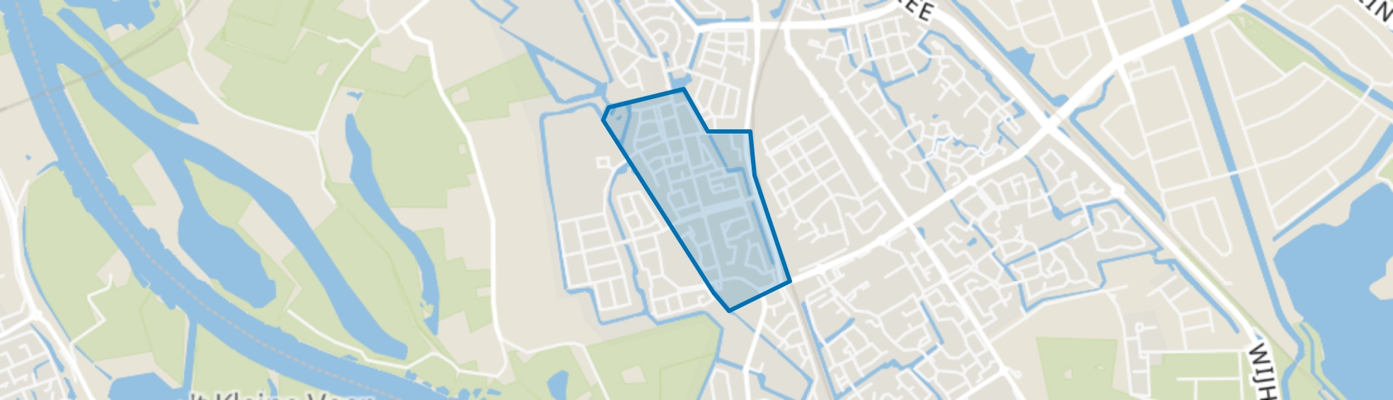 Oldenelerlanden-Oost, Zwolle map