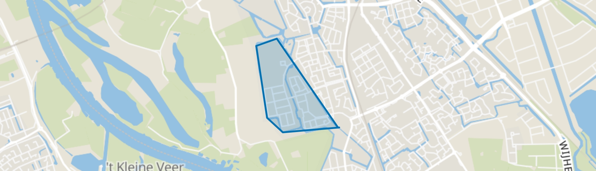Oldenelerlanden-West, Zwolle map