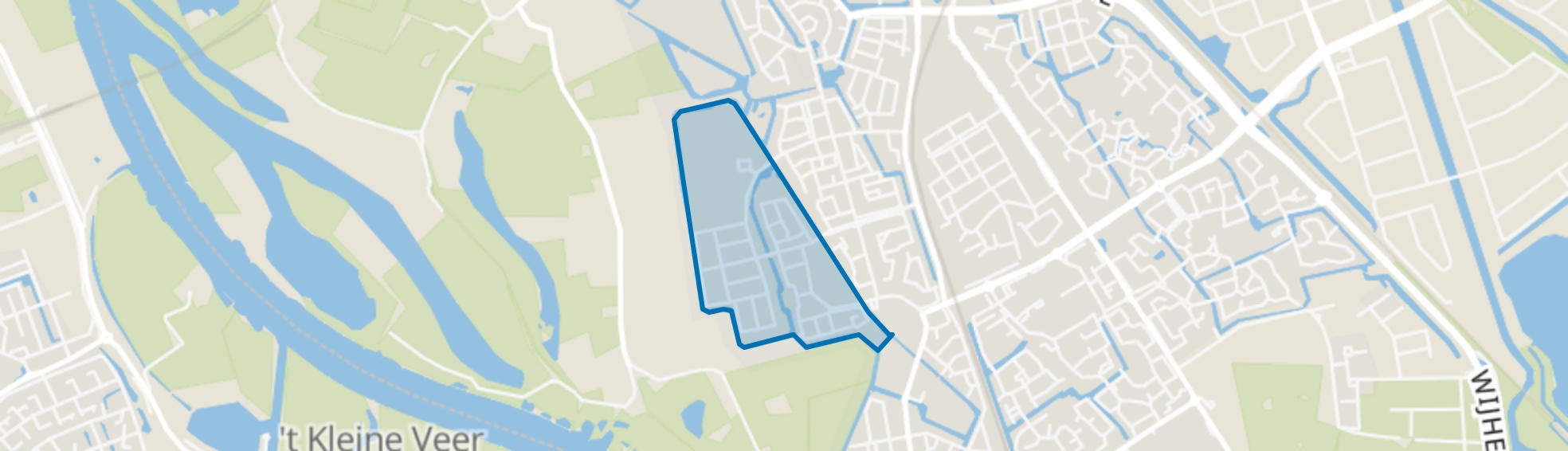 Oldenelerlanden-West, Zwolle map