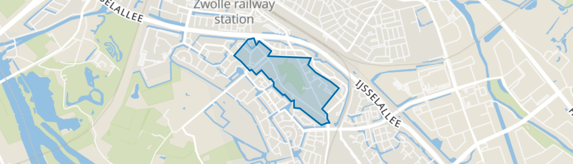 Oud-Schelle, Zwolle map