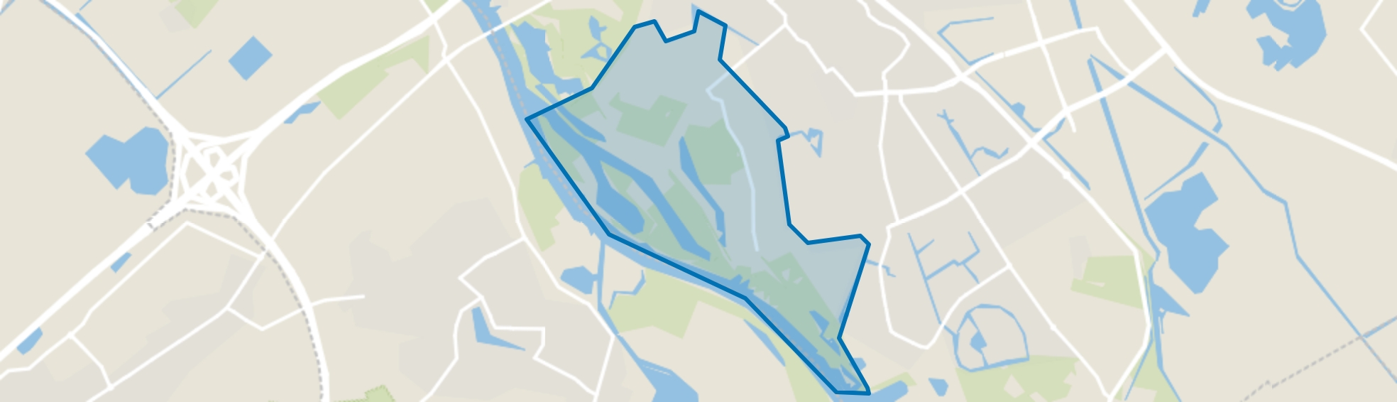 Schelle-Zuid en Oldeneel, Zwolle map