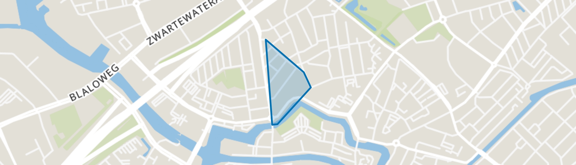 Schildersbuurt, Zwolle map