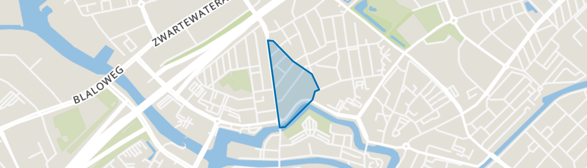 Schildersbuurt, Zwolle map