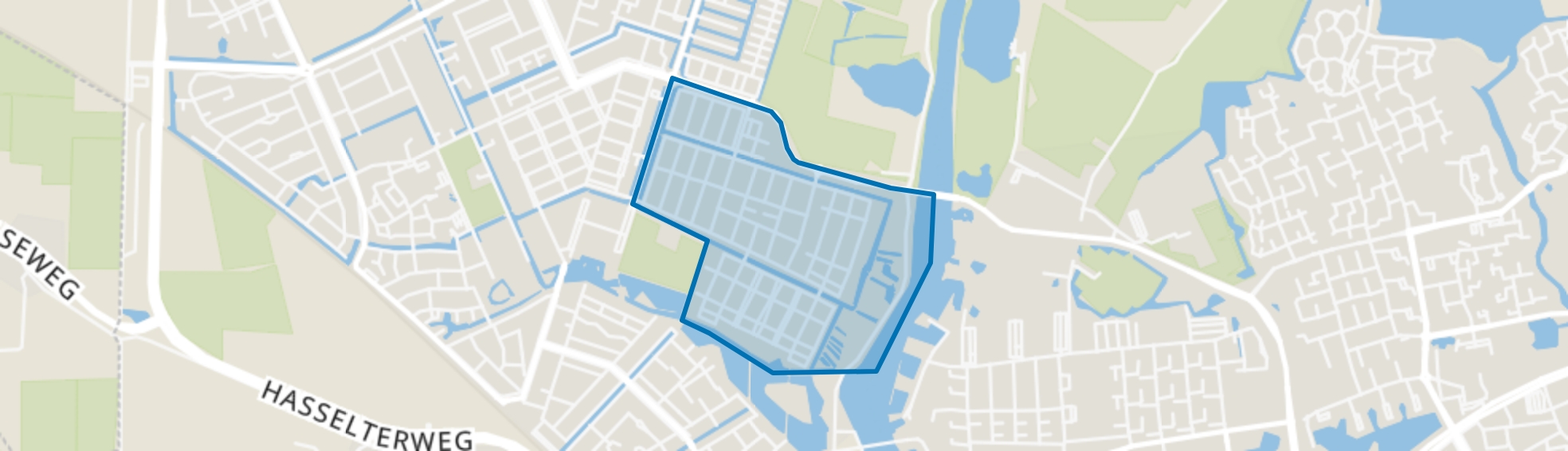 Schoonhorst, Zwolle map