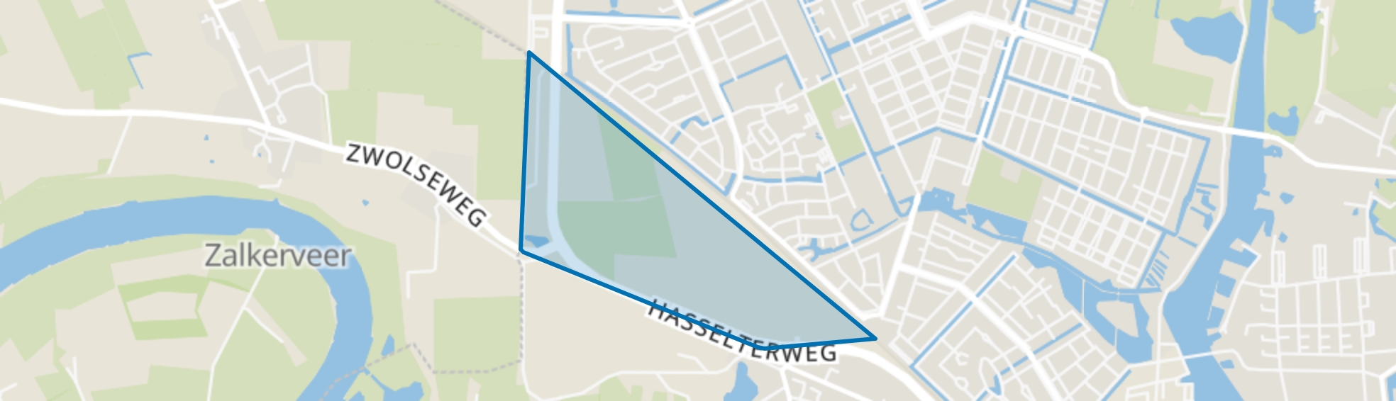 Tippe bij de IJssel, Zwolle map