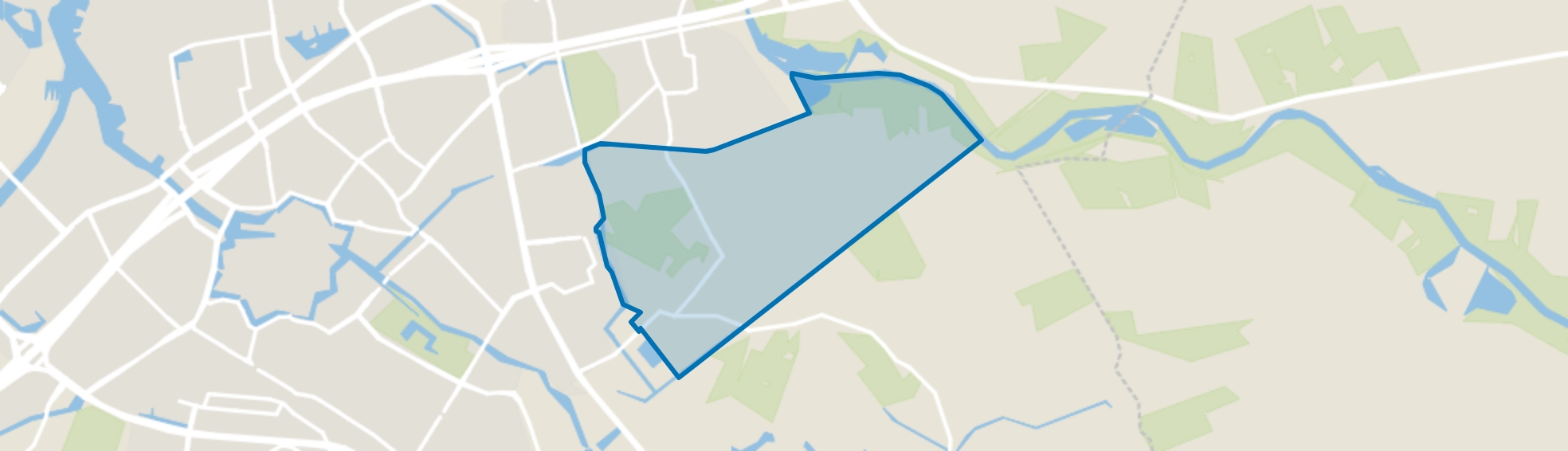 Veldhoek, Zwolle map