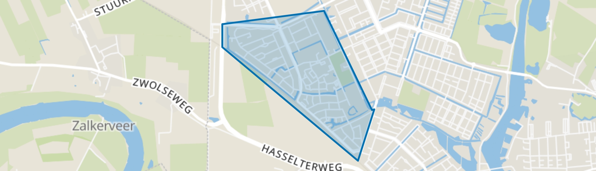Werkeren, Zwolle map