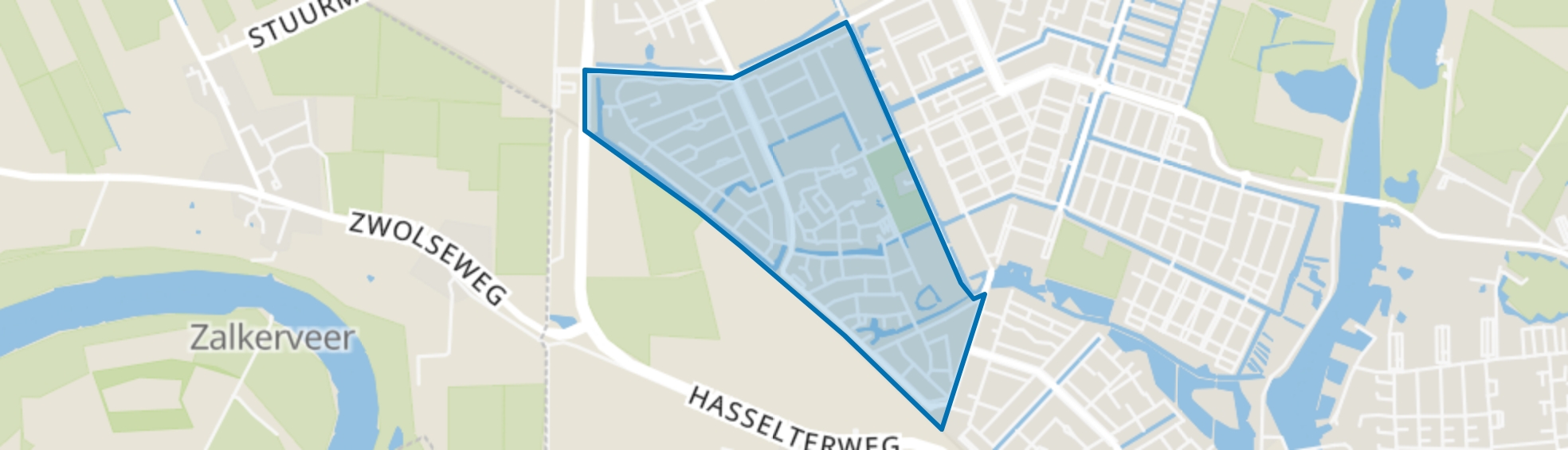 Werkeren, Zwolle map