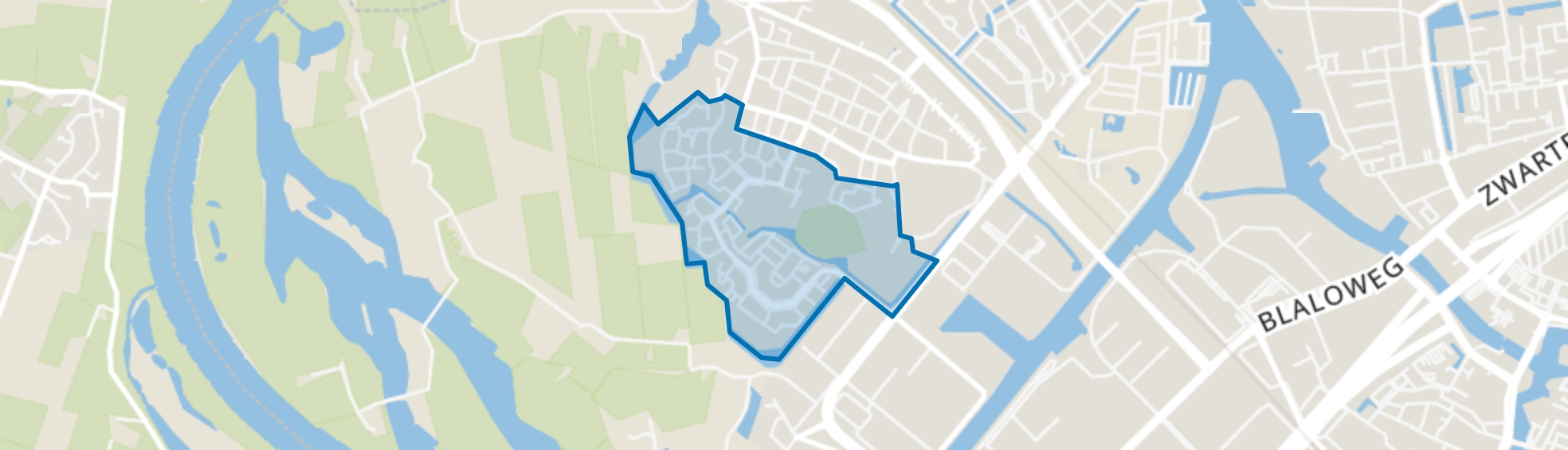 Westenholte-Stins, Zwolle map